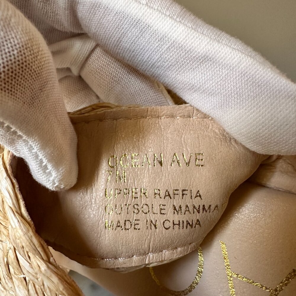 BEACH by Matisse Platform Wedges Size: 7– Boho Luxe- Coastal Cowgirl- Resort - Picture 7 of 9
